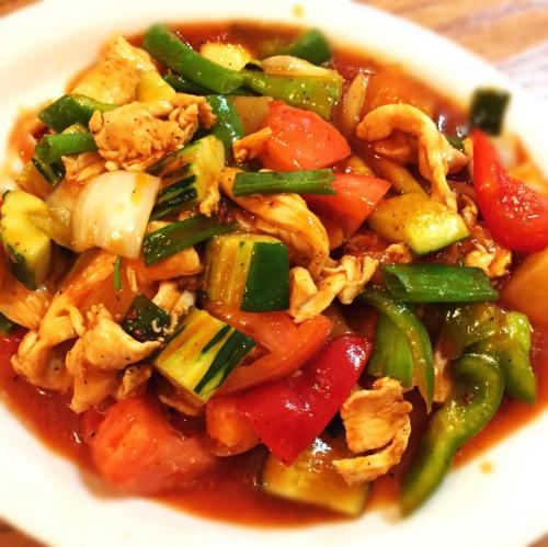 Pad Preaw Wan (Sweet and Sour)